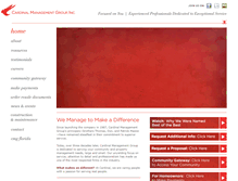 Tablet Screenshot of cardinalmanagementgroup.com